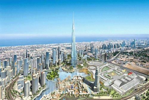 迪拜迪拜塔大华酒店资料下载-迪拜塔:世界最高独立式建筑