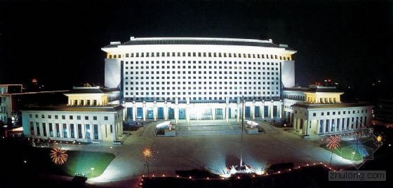 办公政务大楼方案资料下载-北京地理•新地标候选地标展示：八一大楼 