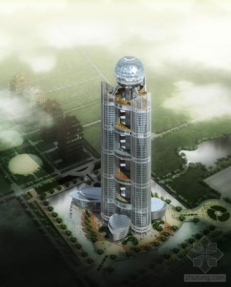 33层公寓cad资料下载-华西村：开工建设328米74层农民公寓