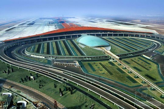 机场航管楼su资料下载-从航站楼建设看北京首都国际机场50年的发展
