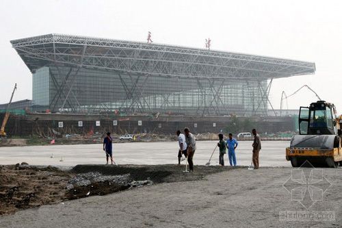北京航站楼结构设计资料下载-北京奥运主降机场天津机场新航站楼启用