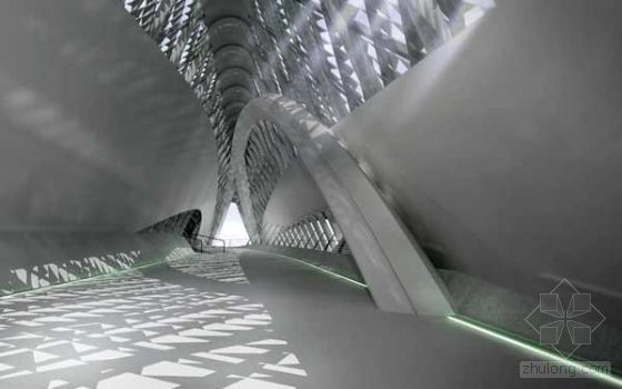 米兰世博会卡尔塔馆资料下载-Zaha Hadid：萨拉戈萨2008年世博会桥梁设计（一）