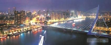 国外办公大楼资料下载-The Boompjes：积木堆起来的办公大楼 