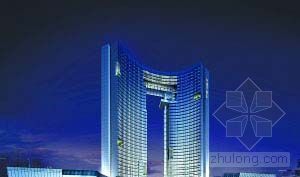 央视大楼建设资料下载-东莞富豪家族建五星宾馆 造型似央视大楼