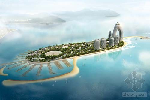 迪拜的迪拜帆船酒店资料下载-“东方迪拜”三亚凤凰岛：我们不是迪拜第二