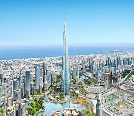 迪拜迪拜塔大华酒店资料下载-迪拜塔的修建历程