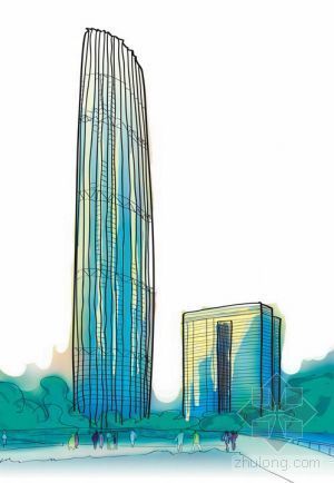 保利大厦幕墙资料下载-对话SOM津塔设计师Brian Lee：津塔如此多娇