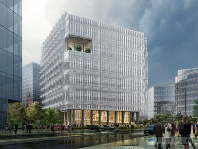 迈耶设计方案资料下载-基兰·廷伯莱克建筑事务所赢得新的伦敦美国使馆竞争