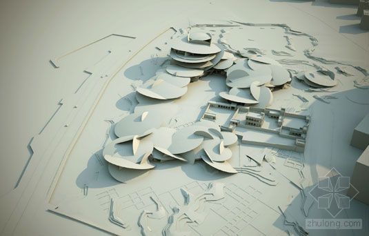 中国国家美术馆努维尔资料下载-让·努维尔设计“沙漠玫瑰”