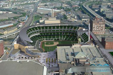 美国塔科马穹顶体育馆资料下载-Populous设计的美国明尼苏达棒球场开放
