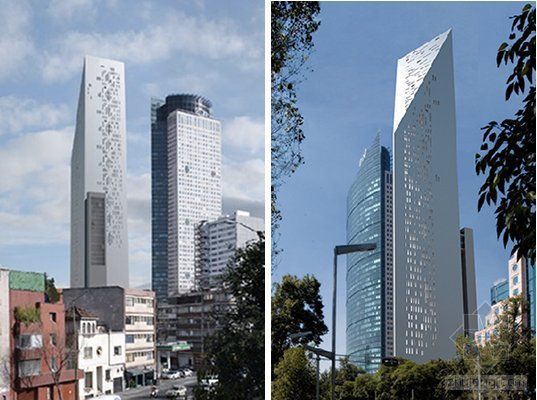 摩天楼式建筑设计资料下载-墨西哥城将建拉丁美洲最高摩天楼 高244米