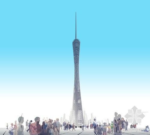 广州新电视塔结构分析资料下载-广州新电视塔8月开放