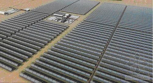 光伏发电发电成本资料下载-阿联酋建2.5平方公里世界最大太阳能发电站