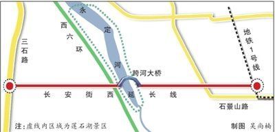 物流园厂区修建性详细规划资料下载-北京长安街西延规划出台 将重现莲石湖