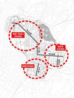 新建旅游道路资料下载-南京规定三大历史城区不得新建高架