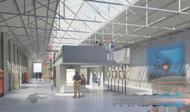 建筑设计档案微资料下载-FCB事务所将为英国邮政博物馆和档案馆设计新家