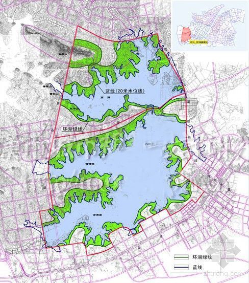 新城规划征集资料下载-汉西后官湖将建30万人生态新城
