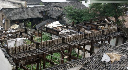 萧山朱凤标故居资料下载-杭州上城区古建筑惨遭破坏