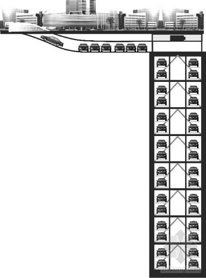 立体车位造价资料下载-杭州将建井筒式车库 车位造价约12万/个