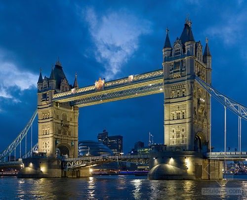 伦敦地标建筑资料下载-英国地标建筑伦敦塔桥拟挂广告惹批评