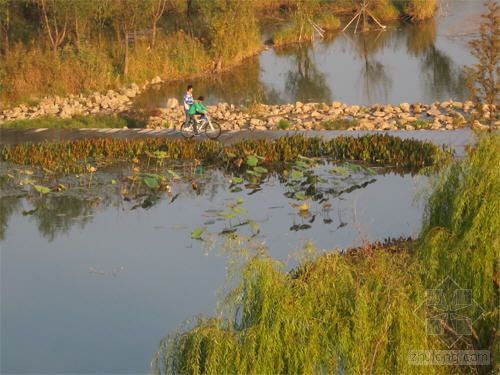 仿古客栈cad资料下载-白浪绿洲湿地公园：江北最大的城市生态湿地