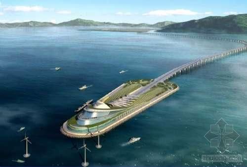 港珠澳大桥设计施工动画资料下载-港珠澳大桥核心工程开建 全线2016年完工
