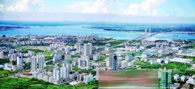 海豚景观小品资料下载-生态湛江实现新跨越绿色环绕宜居海湾城