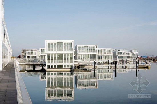 半水上建筑资料下载-Architectenbureau Marlies Rohmer设计的荷兰水上小区