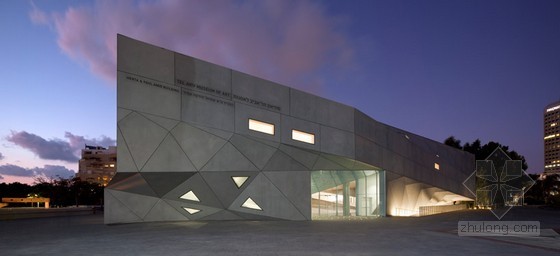 报告厅声学设计装修施工图资料下载-preston scott cohen设计的以色列特拉维夫艺术博物馆完工