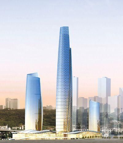 100米房子装修资料下载-重庆拟投资100亿建500米西部第一高楼