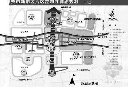 临沂临港规划资料下载-日照：新市区片区规划方案开始公示