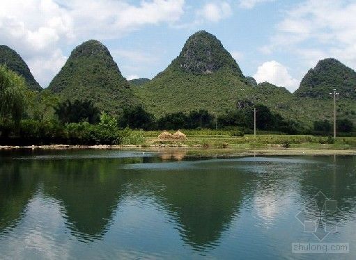 自然景观资料下载-江山会景处 桂林叠彩山集人文与自然景观于一体