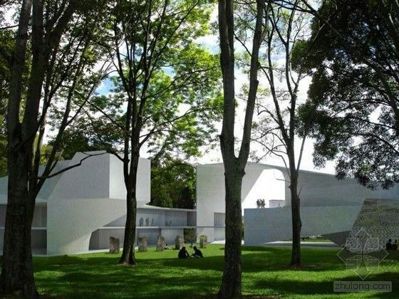 哥伦比亚和解中心建筑资料下载-哥伦比亚国立大学法律和经济学科中心建筑设计