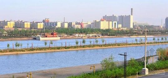 河道生态景观修复资料下载-山西临汾：汾河生态景观5月1日向市民开放