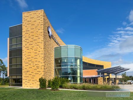 得克萨斯州医疗中心资料下载-美国德克萨斯州圣卢克林地医疗中心进行扩建