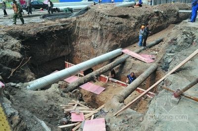地下管线保护施工专项方案资料下载-哈尔滨：地下管线野蛮施工 一年挖断百起损失近亿 