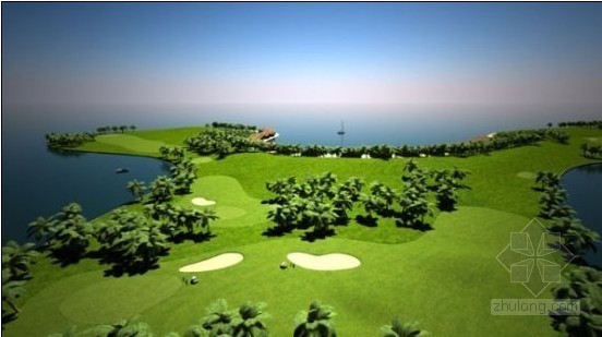 龙山湖高尔夫俱乐部资料下载-最昂贵球场浮出水面 印度洋漂浮球场耗5亿美元