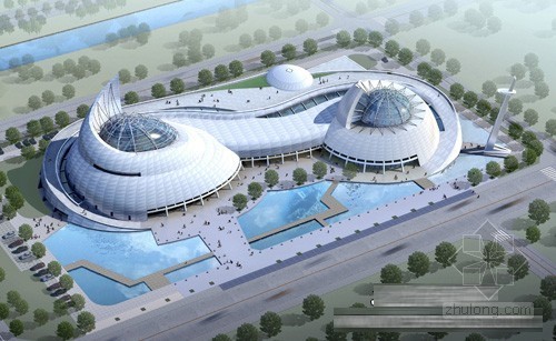 海螺建筑设计资料下载-中国港口博物馆方案已获批复 将于11月开建