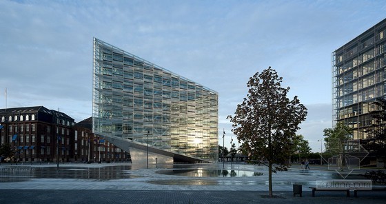 Nykredit总部资料下载-schmidt hammer lassen architects设计的丹麦水晶大厦