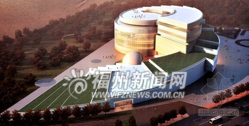科技馆展厅设计方案资料下载-福建省科技馆新馆９日开工