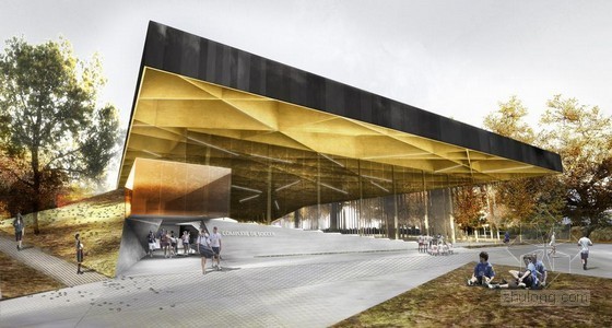 墨西哥足球协会资料下载-Saucier Perrotte Hughes Condon Marler Architects设计的加拿大蒙特利尔SMEC足球场