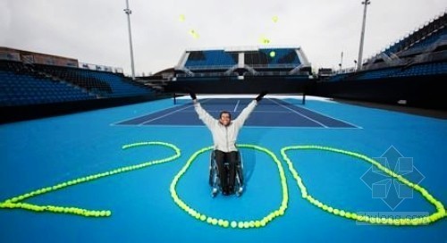 cad轮椅模型资料下载-伦敦残奥会轮椅网球赛场落成