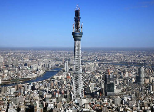 [分享]東京天空樹建成為世界第一高塔