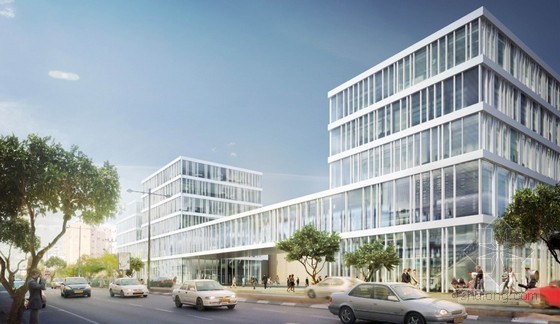 波特兰式市政厅资料下载-Zarhy Architects设计的以色列内坦亚市政厅（二等奖方案）