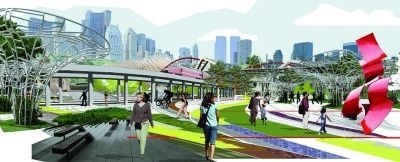 高铁设计方案资料下载-哈尔滨“哈西核心区高铁沿线景观设计方案”进行评审