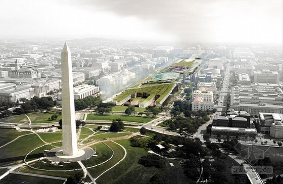 近日,美国华盛顿国家广场及周边景观改造方案出炉