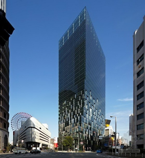 日本大阪富国大厦资料下载-Dominique Perrault Architecture设计日本大阪富国大厦