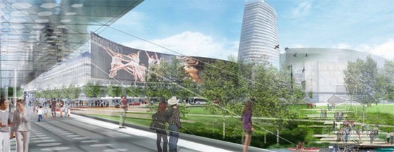 休斯顿水牛河景观改造资料下载-休斯顿新兴市中心重新开发方案公布