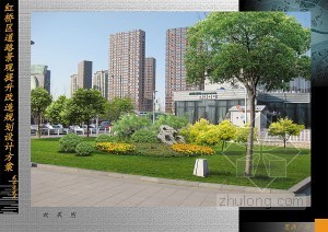 门球场地cad资料下载-天津六区环境提升，新建改造公园广场