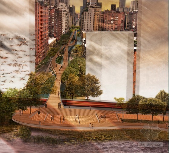 纽约东河海滨资料下载-纽约东河海滨重塑概念设计竞赛获奖者名单揭晓
